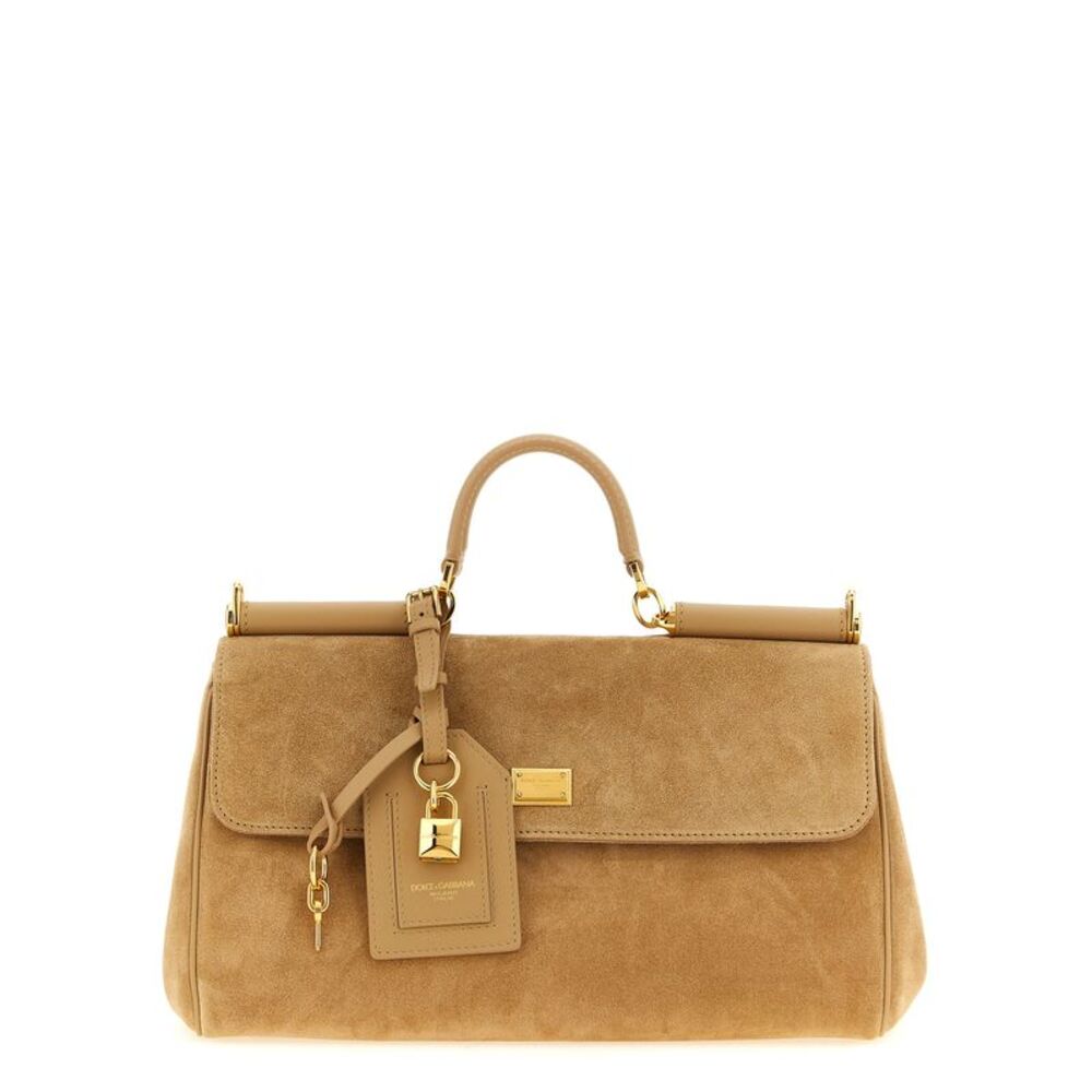 Dolce & Gabbana Beige Calfskin Women's Handbag
